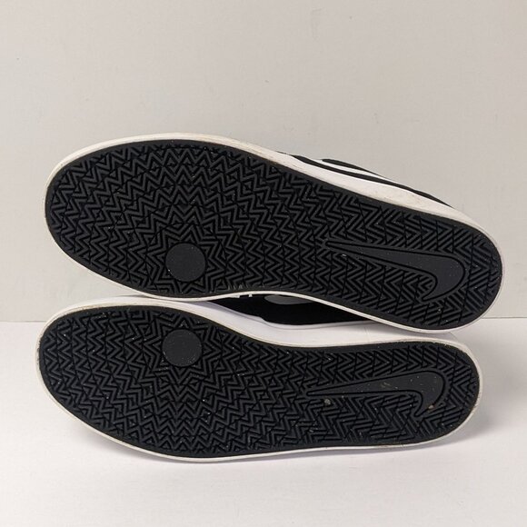 Nike SB Check Sneakers, Black/White, Big Kids 7 M - Picture 4 of 7